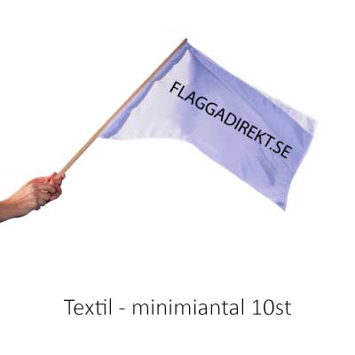 Handflagga textil